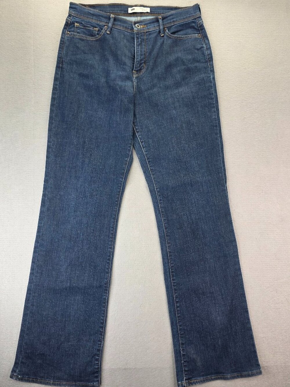 Levis 512 Perfectly Slimming Womens Jeans Bootcut Mid Rise 12 Long